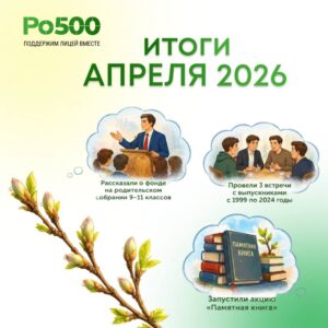 ТОП-3 важных события в жизни фонда «Ро500» за этот месяц🎤